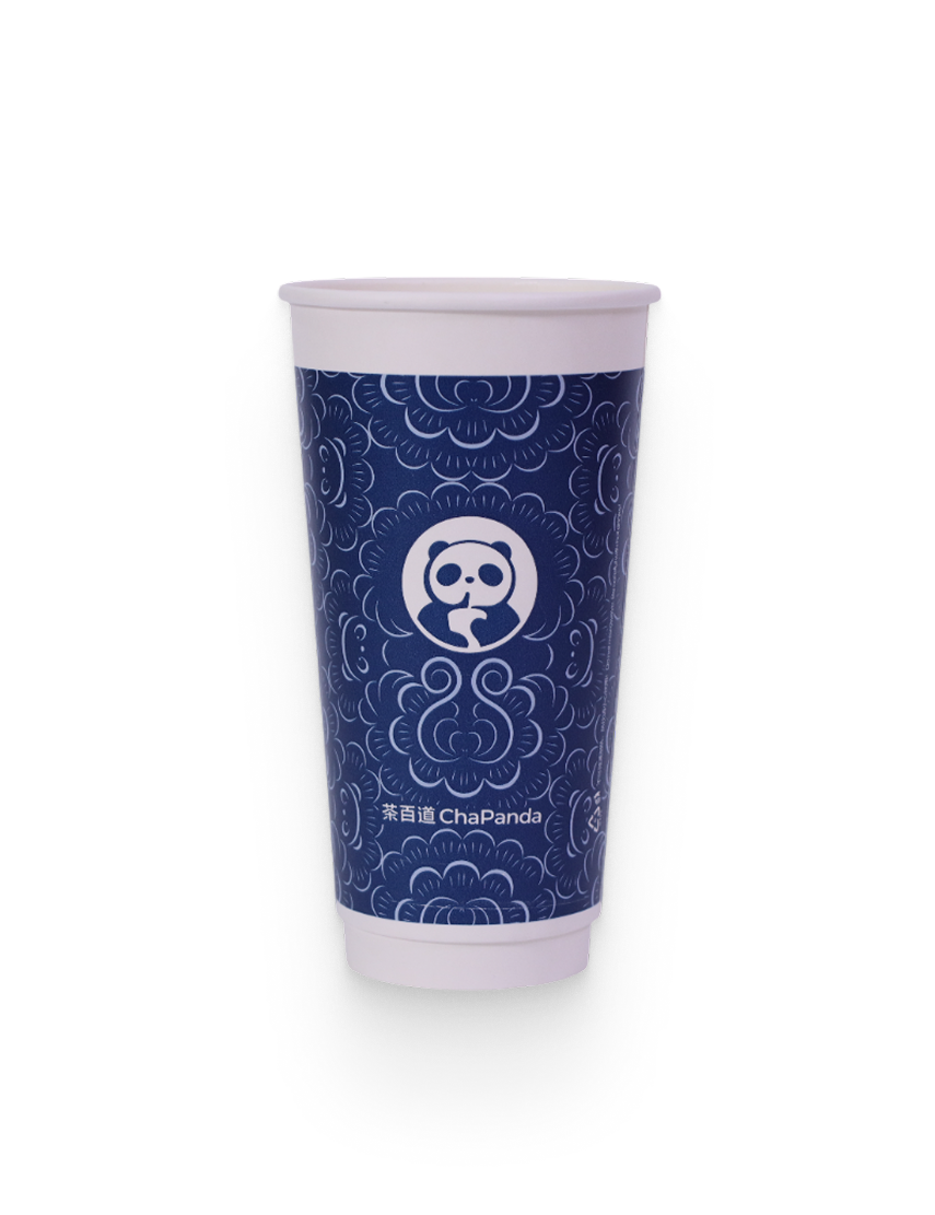 22 oz white paper cup (without lid) - Image 2