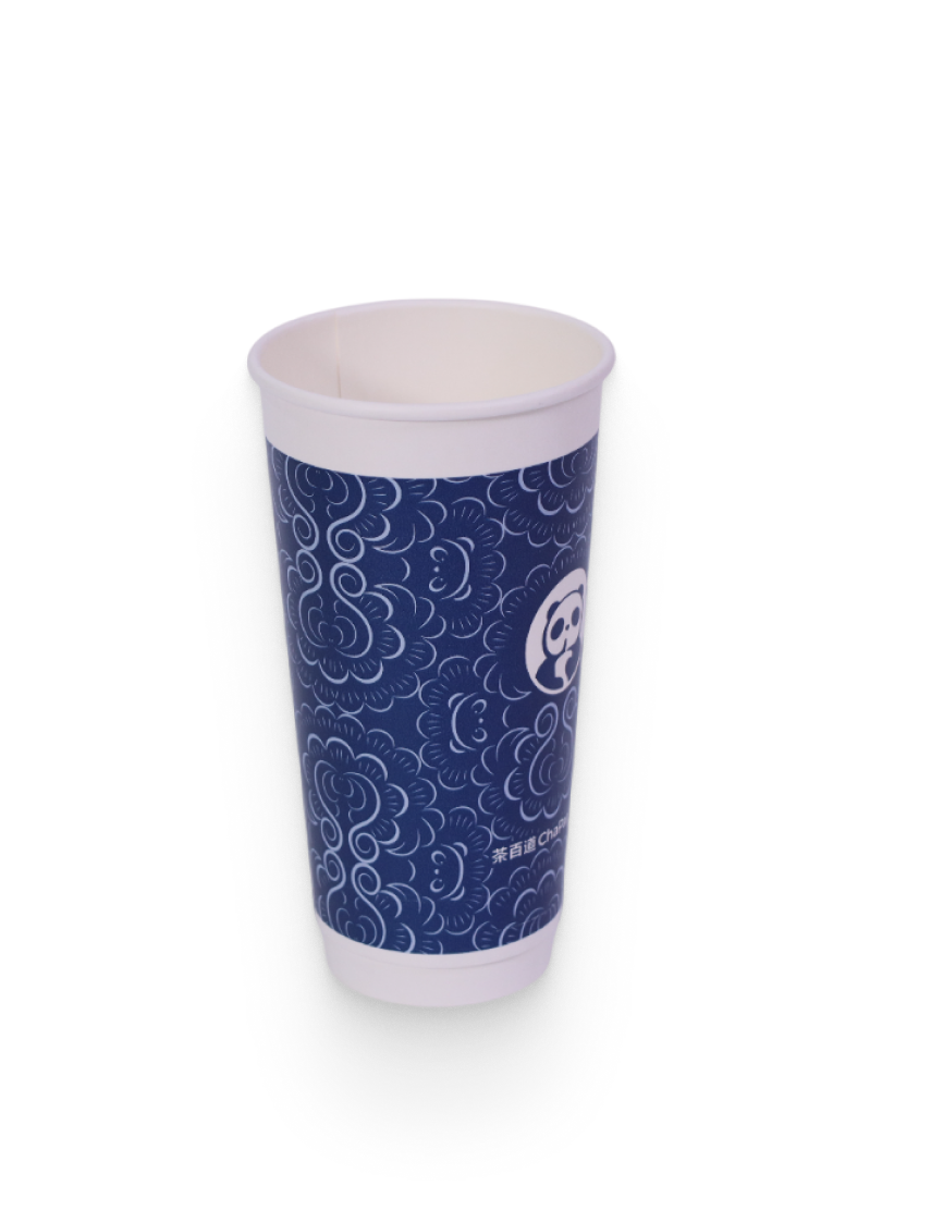 22 oz white paper cup (without lid) - Image 4